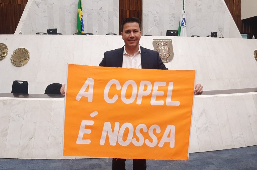 Deputado Arilson começa coleta de assinaturas para CPI da Copel - Arilson  Chiorato